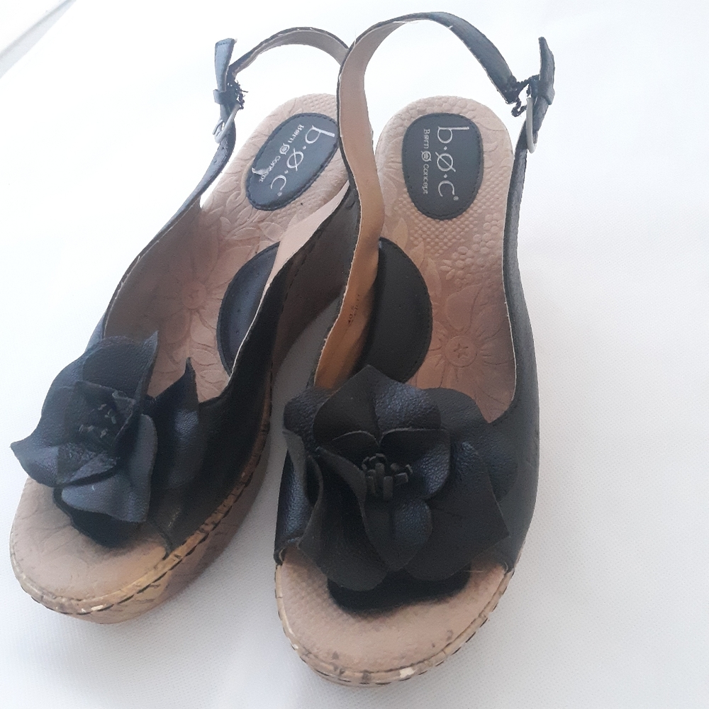 B.O.C. 3d Floral Espadrille Summer Sandal S9